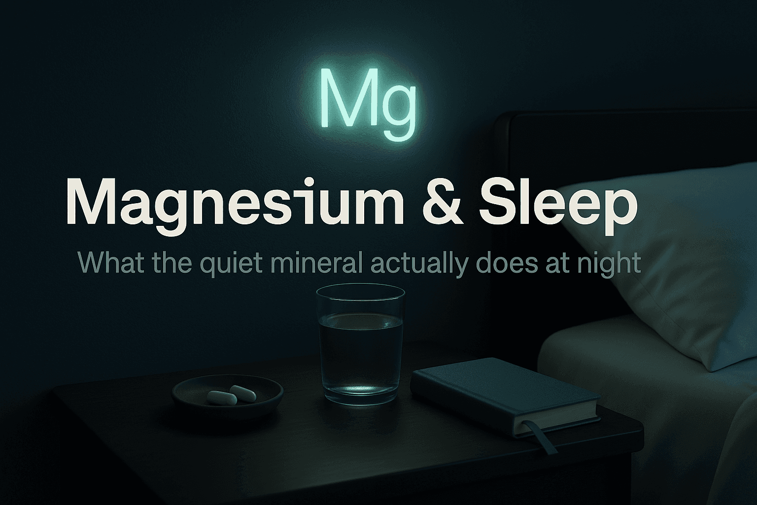 Magnesium and Sleep: What Science Really Says (2025)